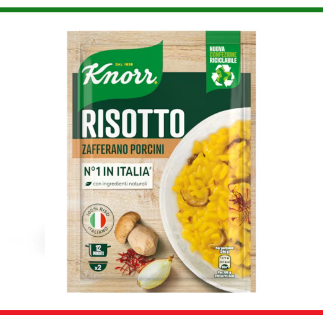 Knorr risotto sufran si ciuperci porcini 175g