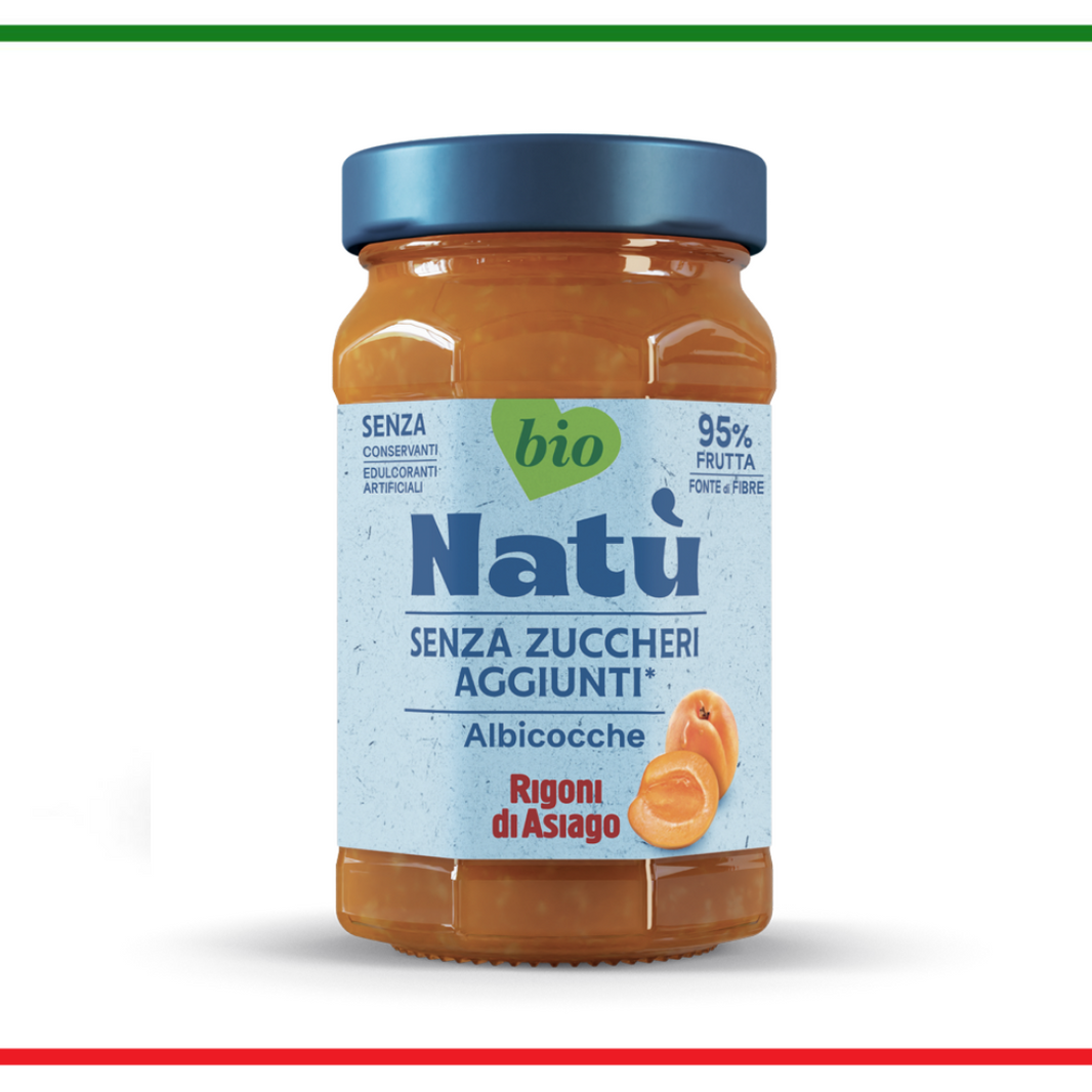 Rigoni di Asiago Natù confettura di albicocche 240g