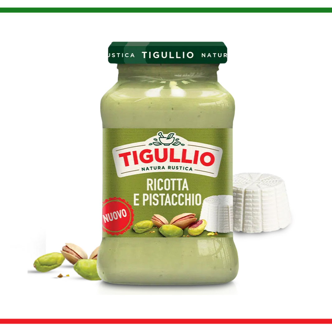 Tigullio sos pesto Ricotta e Pistacchio 185g
