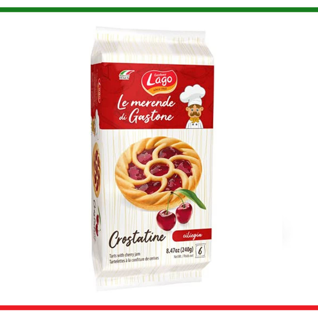 Gastone Lago Crostatine cu cirese 6x40g