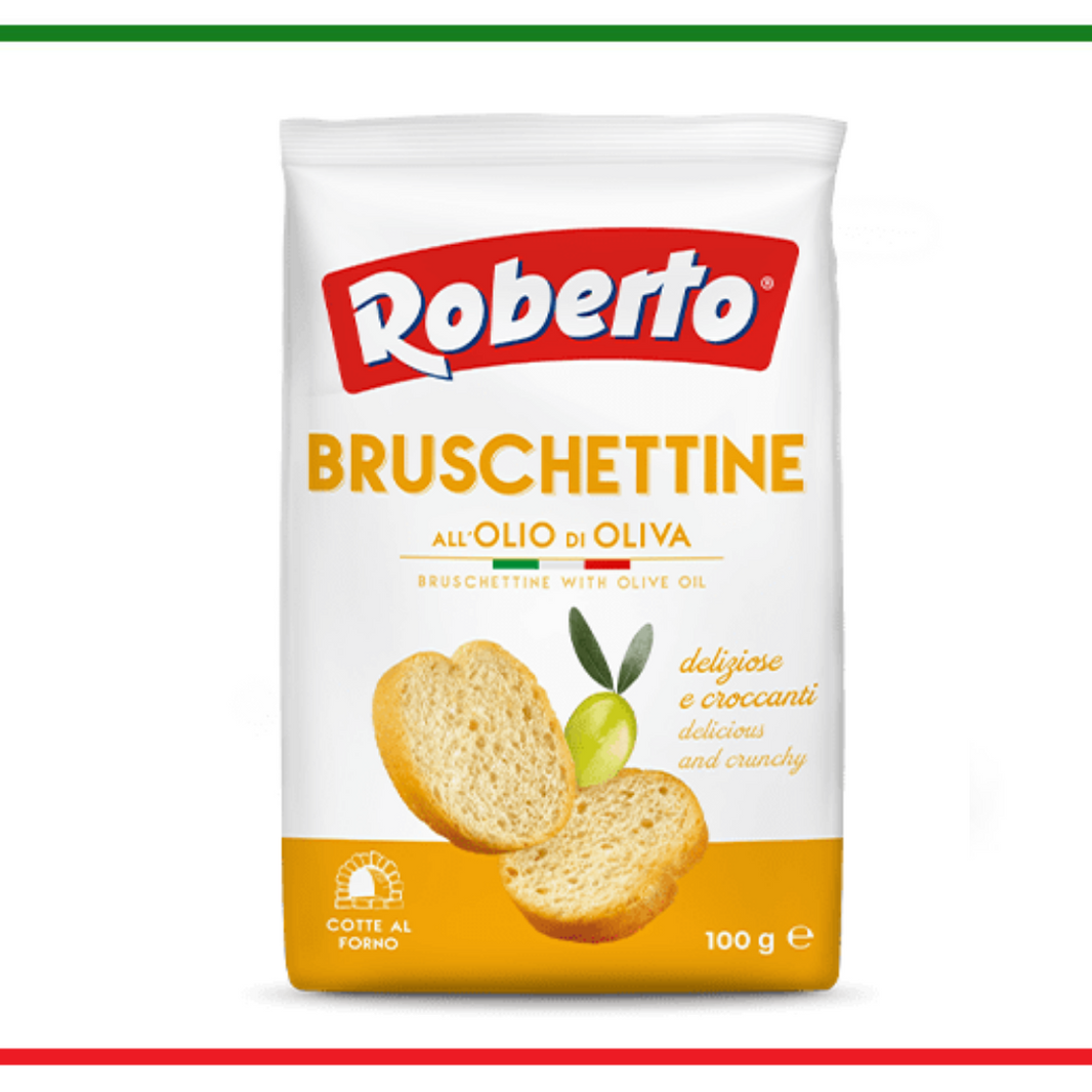 Roberto Bruschettine all'olio extravergine di oliva 100g