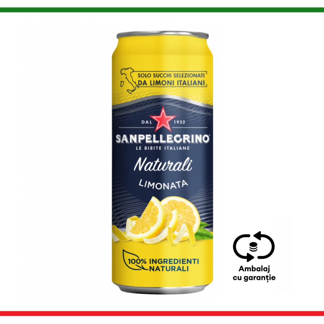 San Pellegrino suc limonata doza 33cl SGR