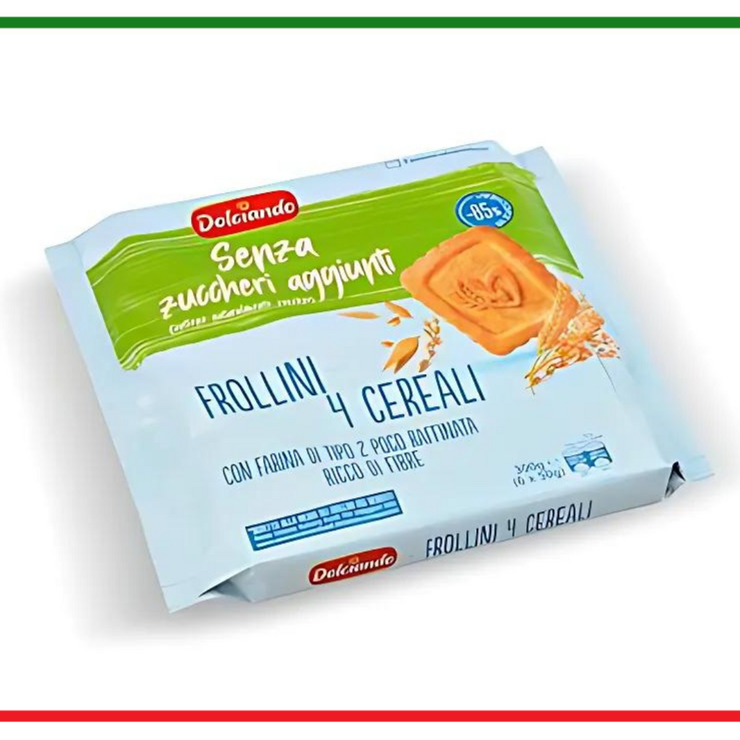 Dolciando frollini senza zucchero 330g 6x55g
