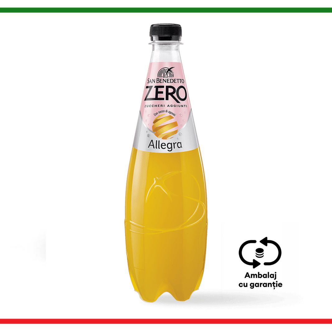 San Benedetto Zero Suc Portocala 750 ml- SGR