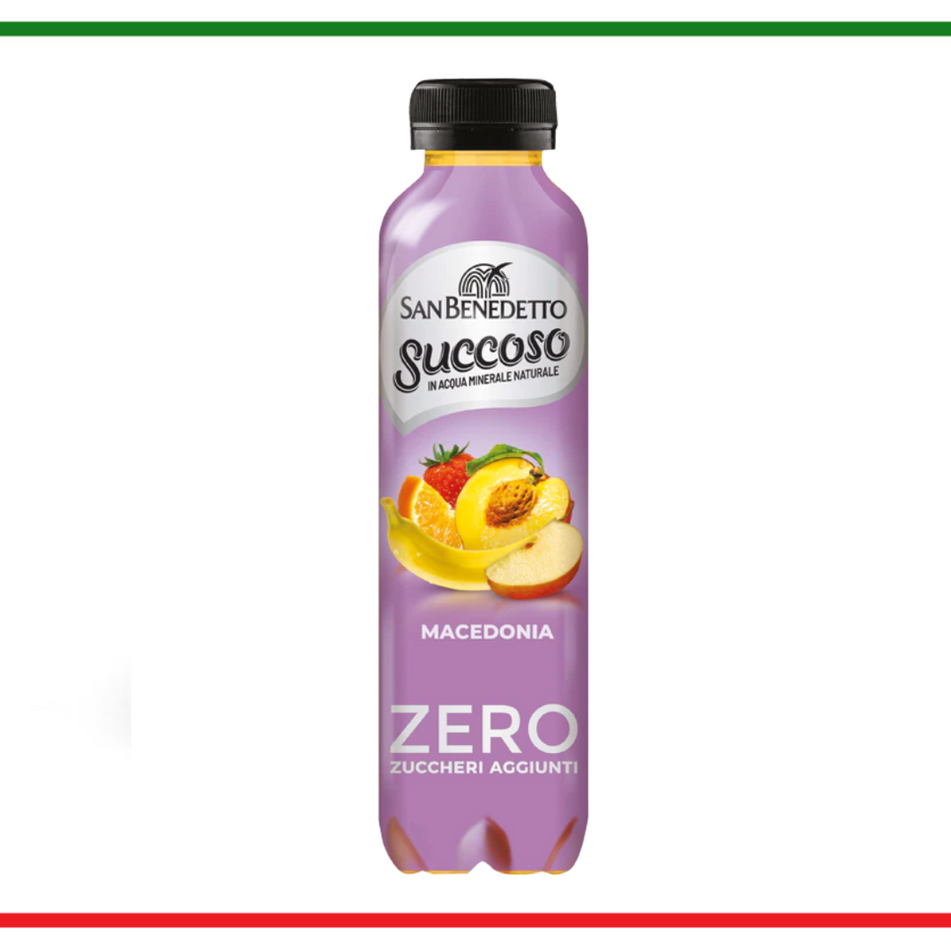 San Benedetto suc Succoso Zero Macedonia 400ml SGR