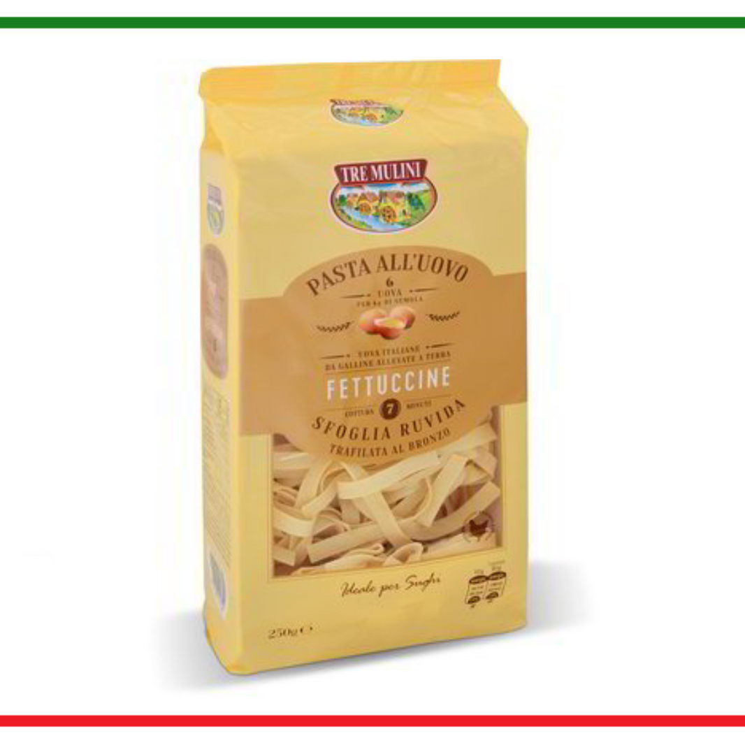 Tre mulini fettuccine cu ou 250g