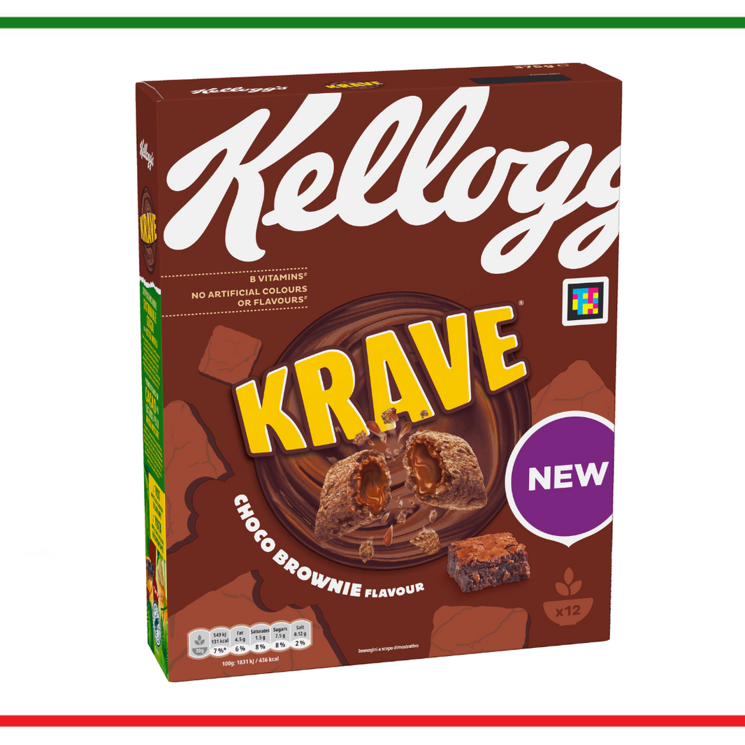 Kellogg's cereale Choco Krave Choco Browie 375g
