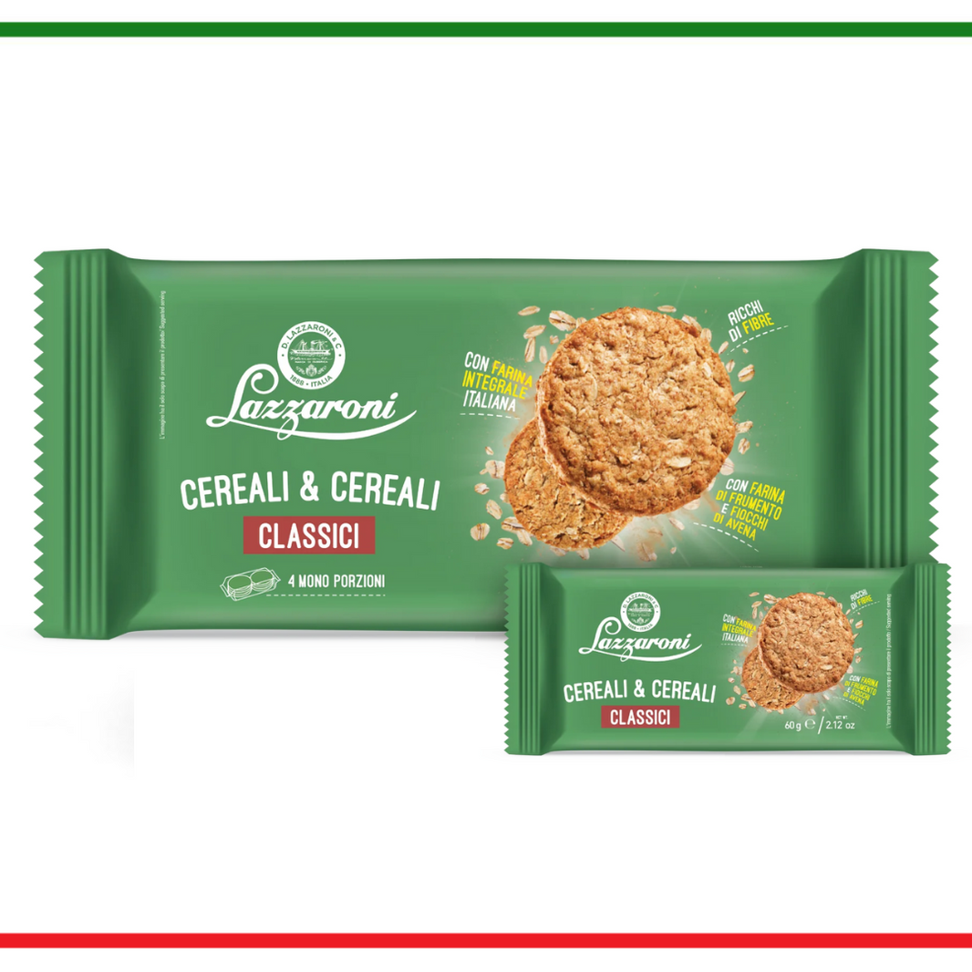 Lazzaroni biscuiti integrali cu cereale 240g