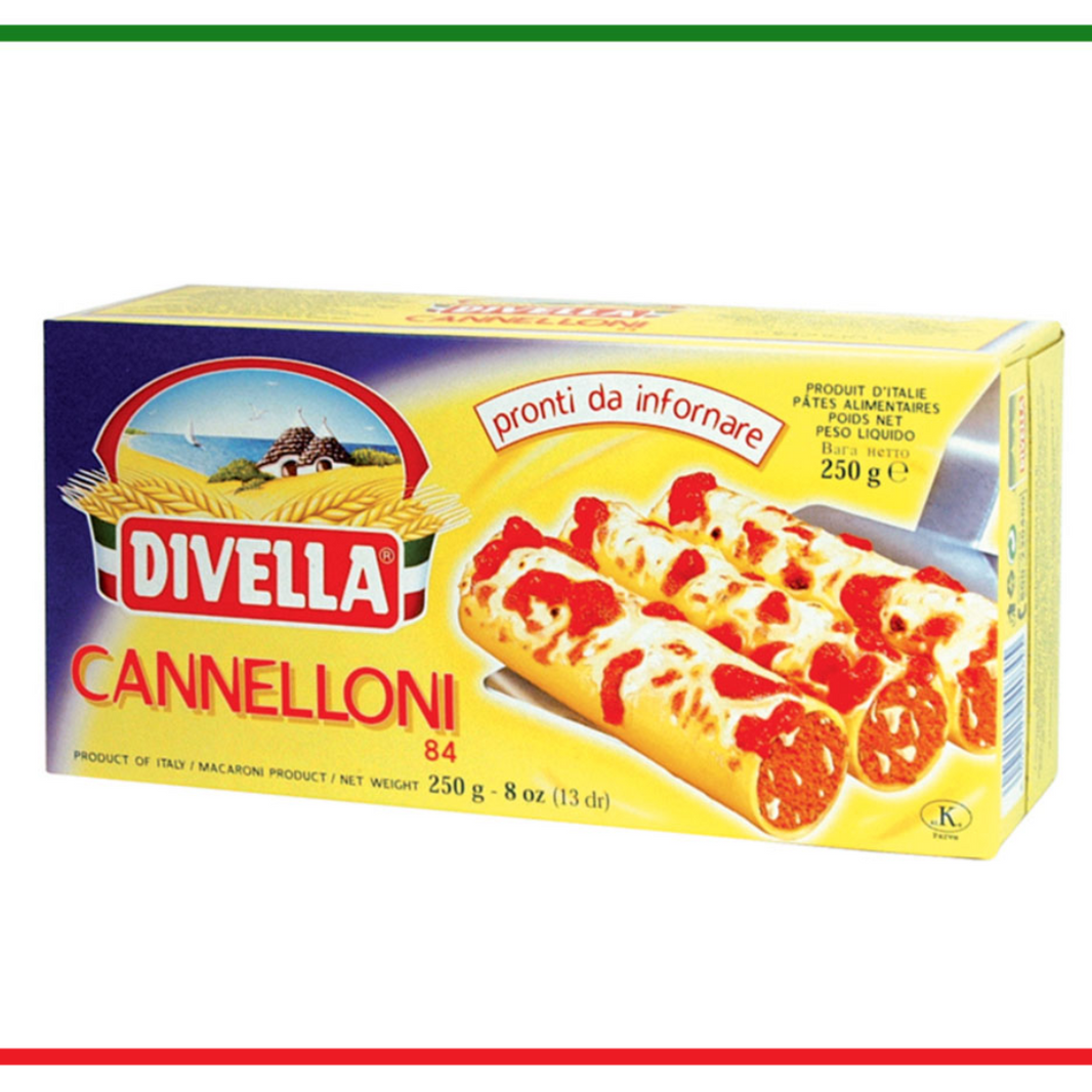 Cannelloni Pasta Divella 250g