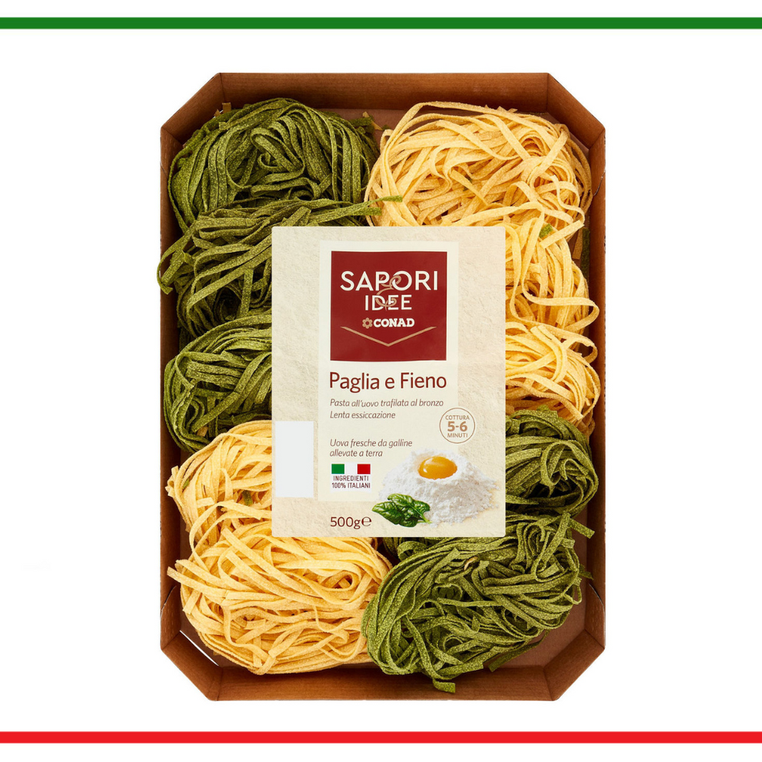 Conad paste Paglia e Fieno cu ou 500g