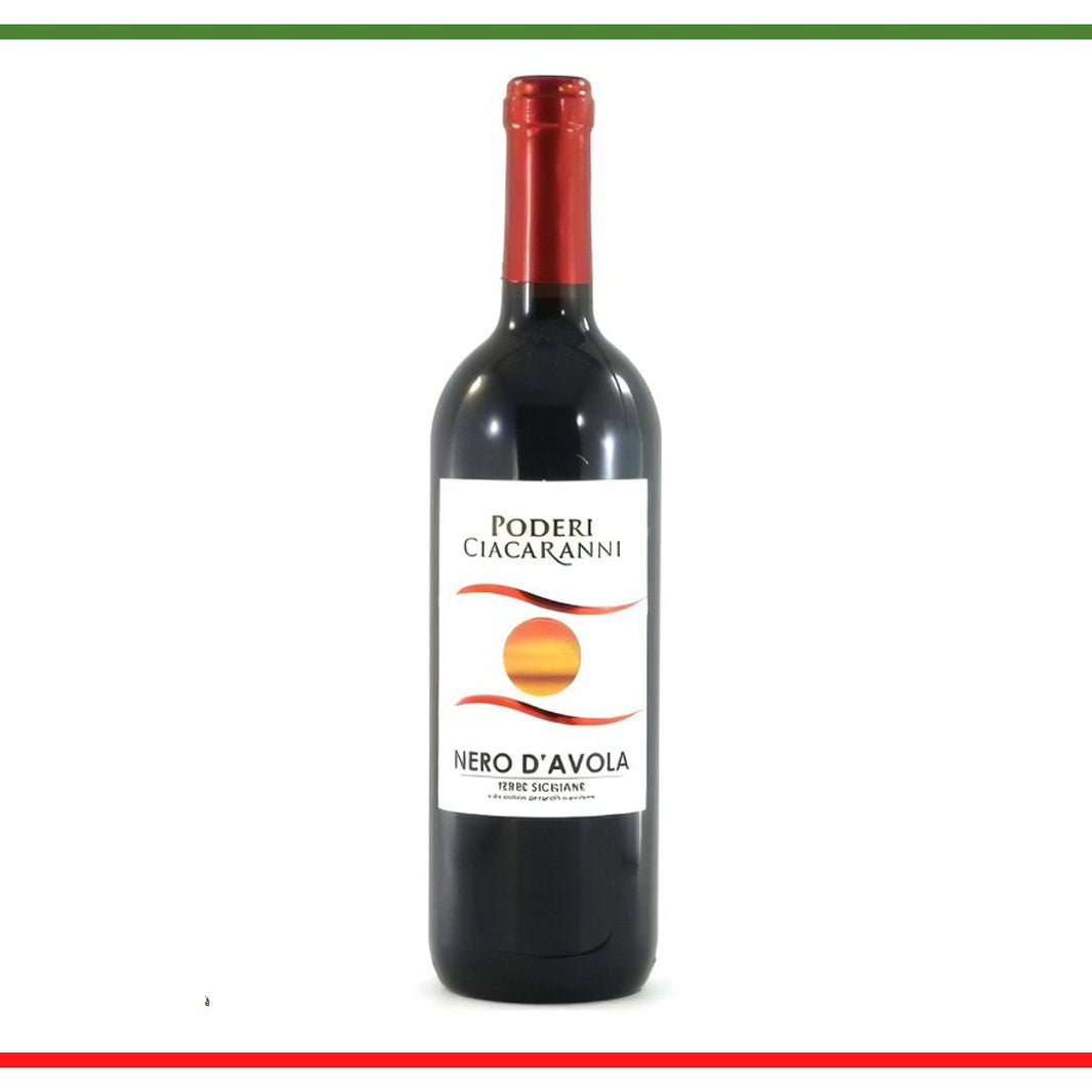 Poderi Ciacaranni vin roșu Nero d'Avola 75cl