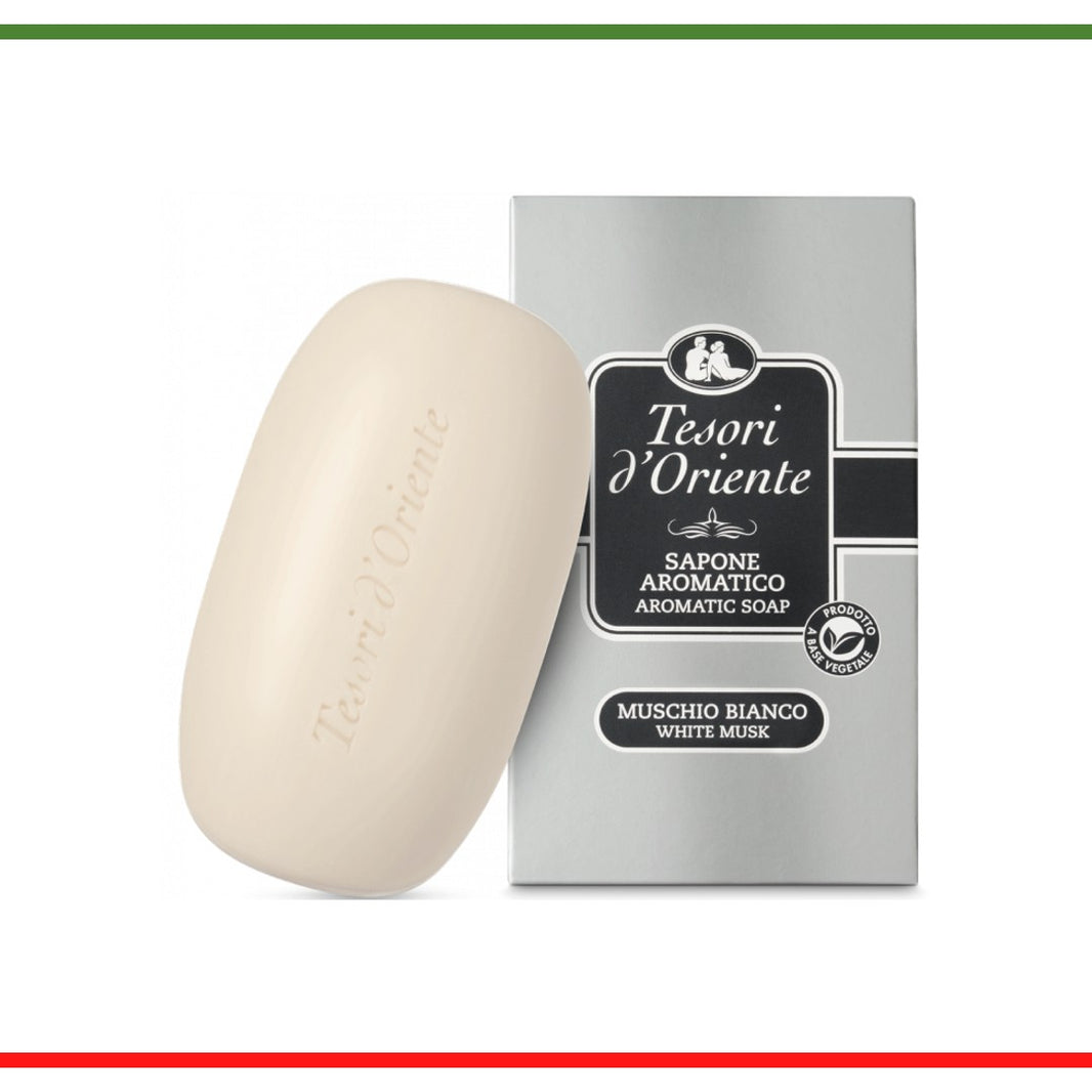 Tesori d'oriente sapone solido Muschio Bianco 150g