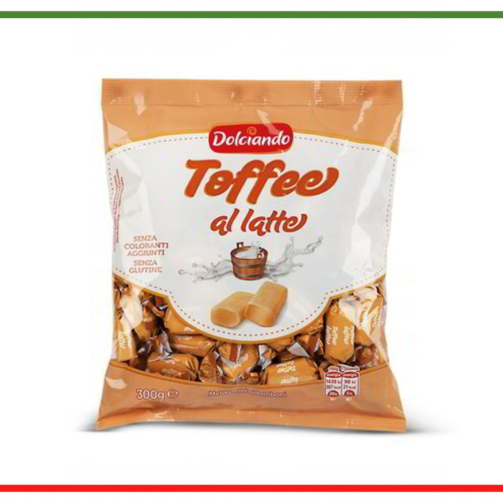 Dolciando Toffee caramele cu lapte 300g