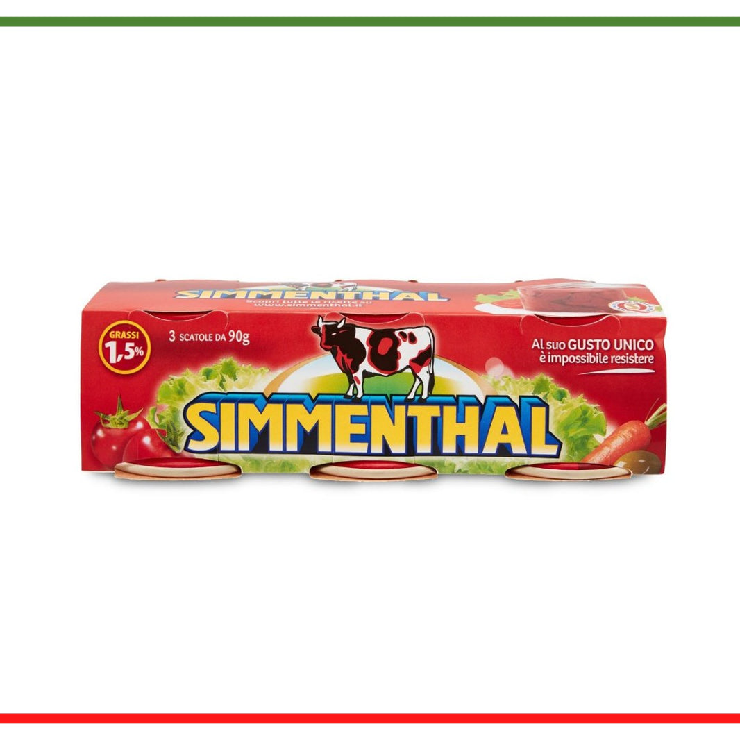 Simmenthal carne vită gelatină 3x90g