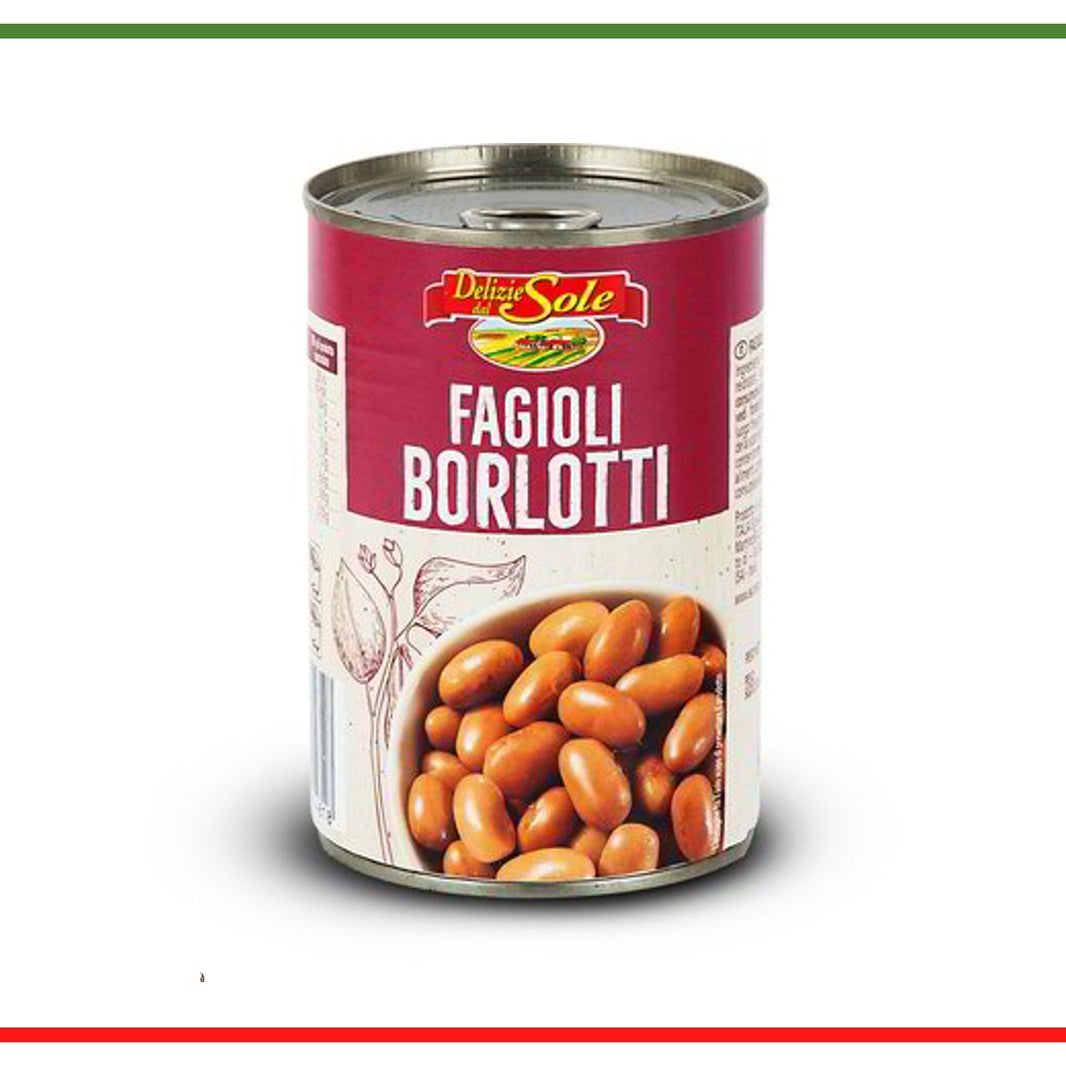 Delizie del sole fasole borlotti 400g
