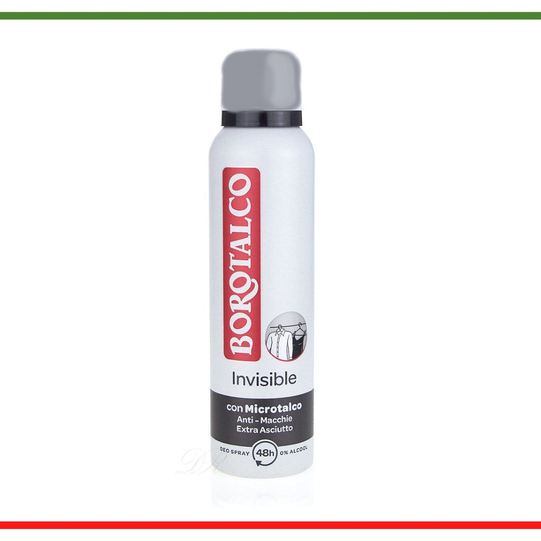 Borotalco Deodorant Spray Invisible No Transfer - 150 ml