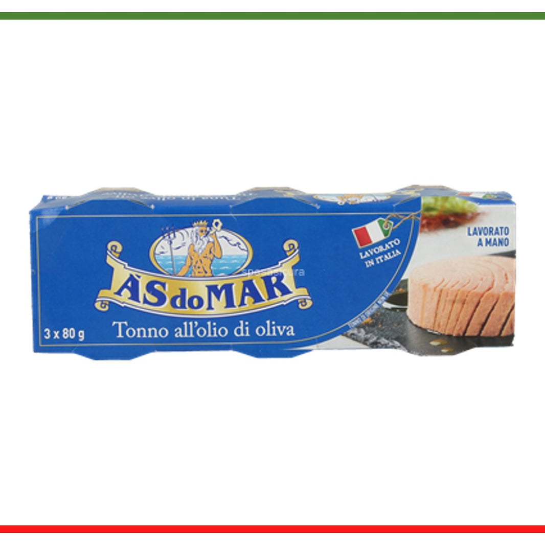As Do Mar ton in ulei masline 3x70g