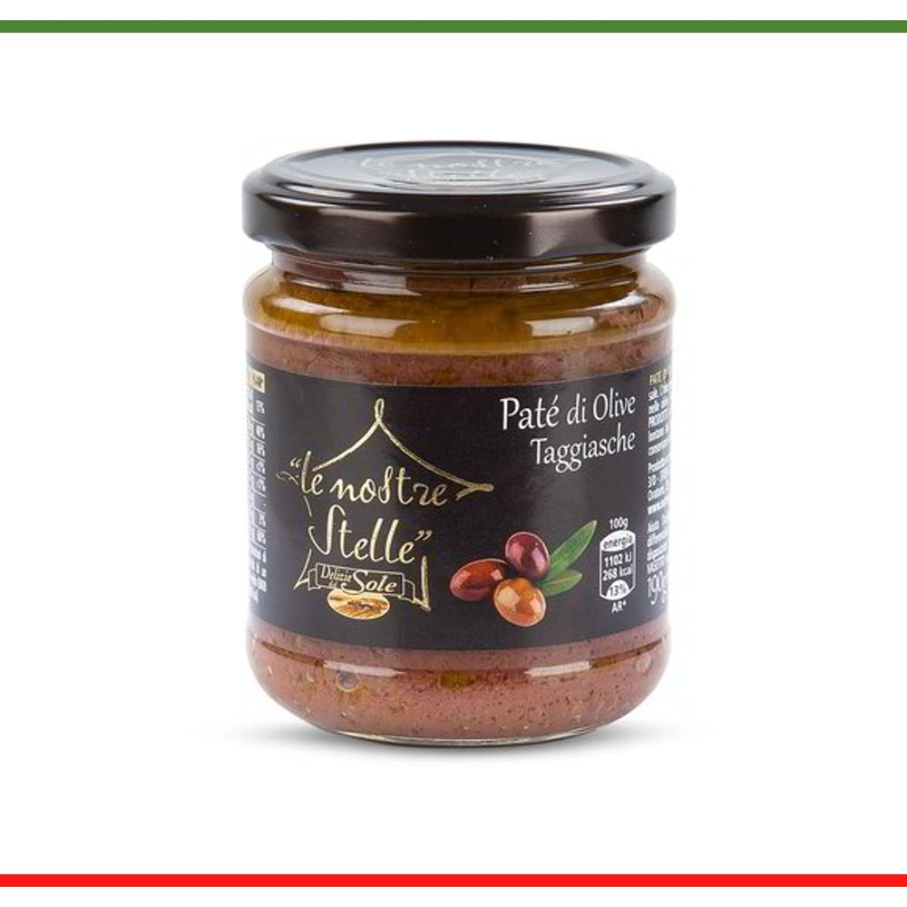 Delizie del sole le nostre stelle Taggiasca pâté de măsline 190g