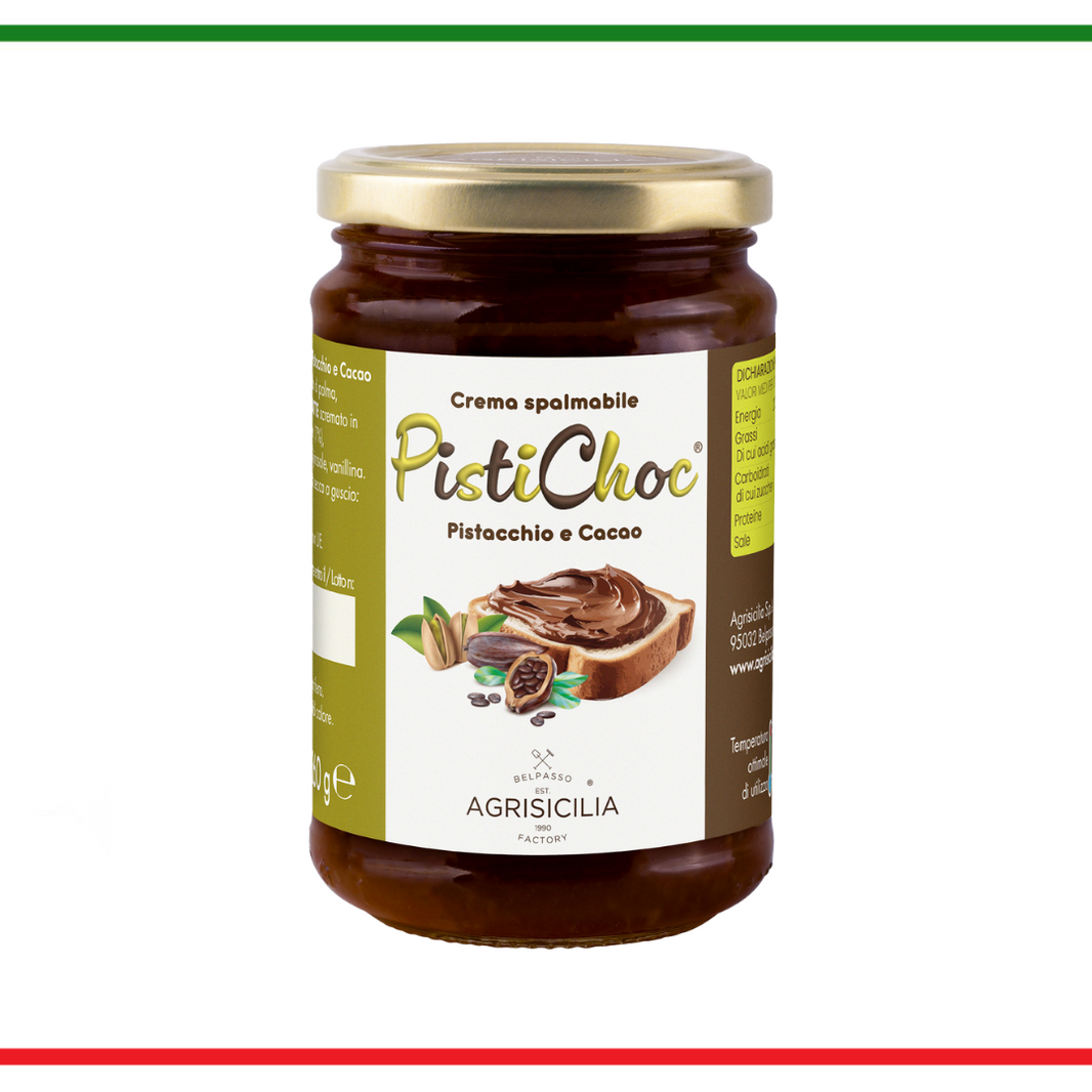 Agrisicilia Pistichoc Crema de Fistic si cacao 360g