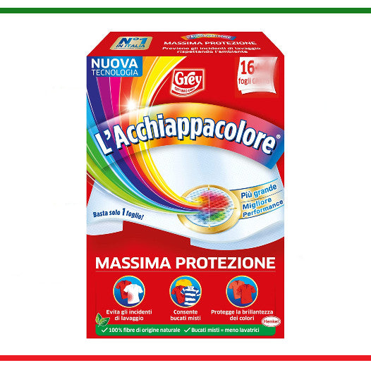 Grey Acchiappacolore Foi de captare a culorilor 16buc