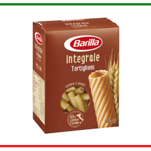 Barilla paste Tortiglioni integrale 500g