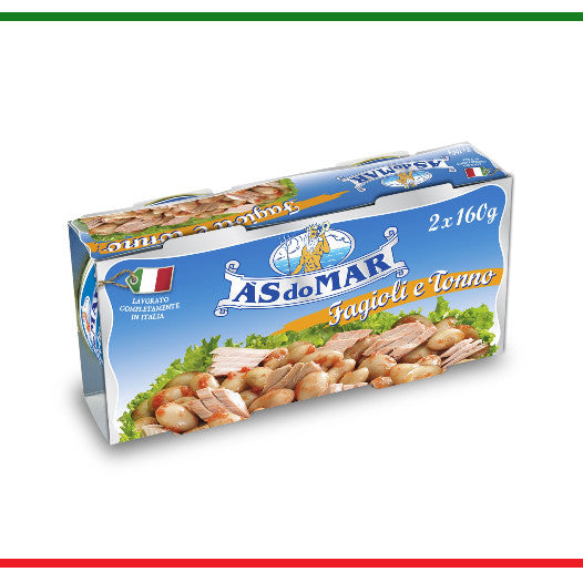 As Do Mar tonno e fagioli 2x160g