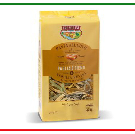 Tre Mulini pasta cu ou Paglia e Fieno 250g
