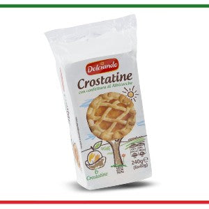 Dolciando prajituri crostatine cu caise 6x40g