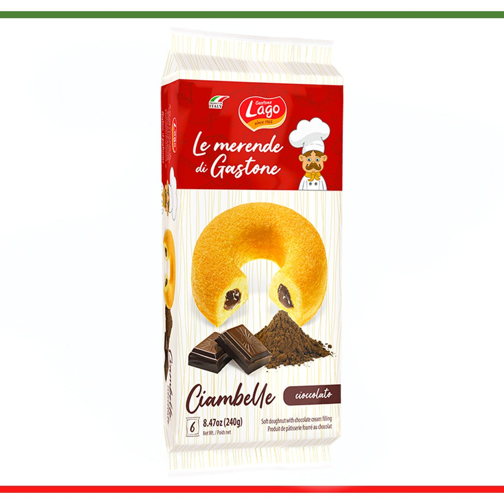 Gastone Lago prajituri Ciambelle cu ciocolata 6buc