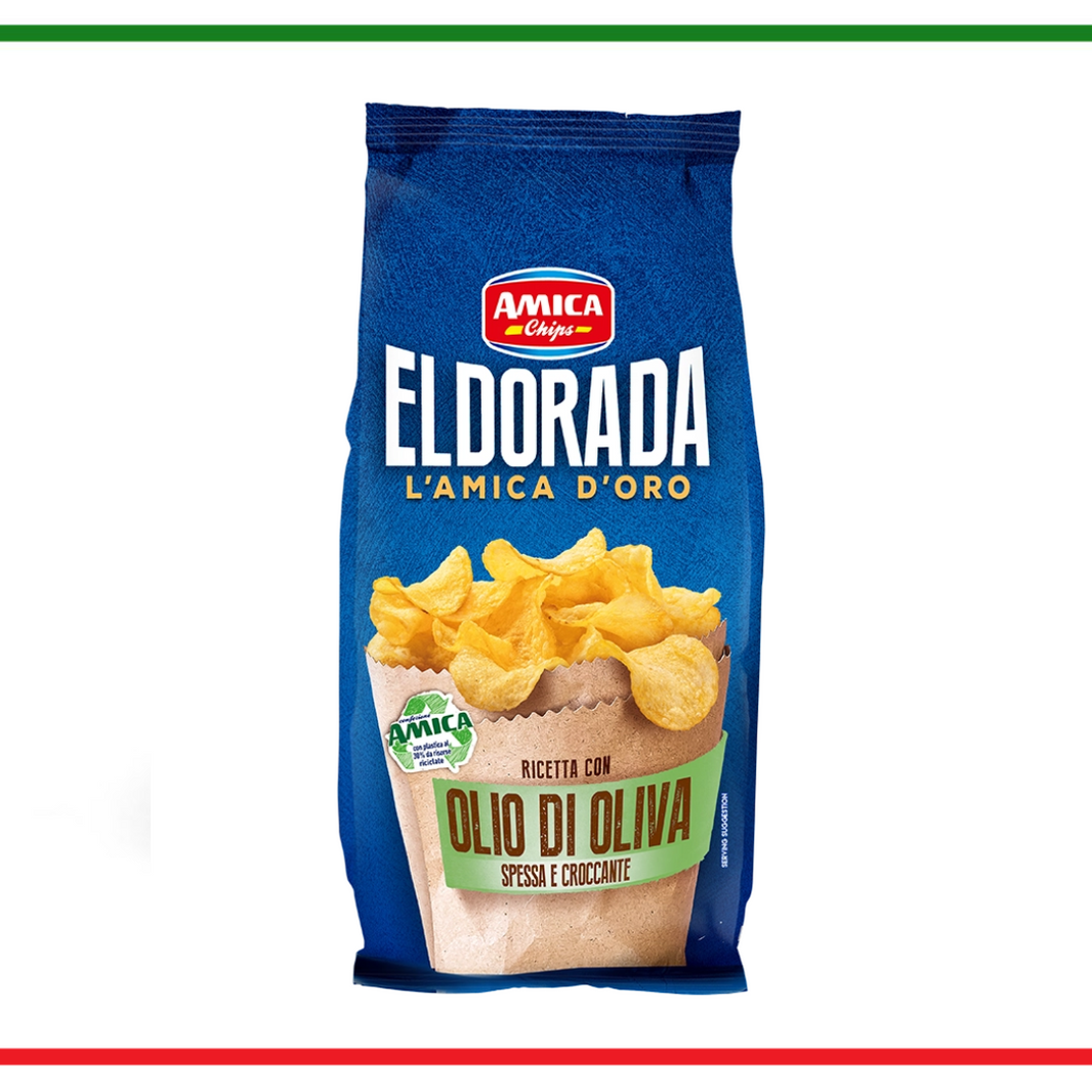 Amica Chips Patatine Eldorada all'olio d'oliva 130g