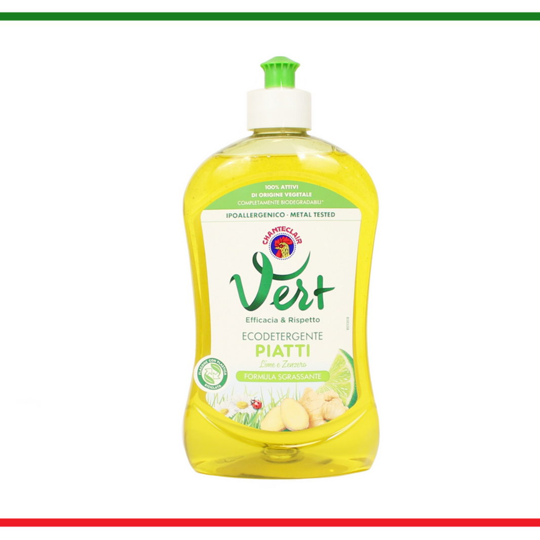 Chanteclair Vert detergent vase bio lamaie si ghimbir 500ml