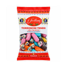 I SICILIANI TORRONCINI TENERI ALLA MANDORLA ASSORTITI 400G