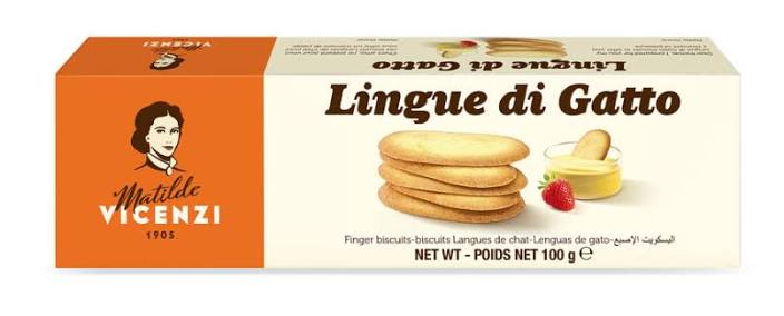 MATILDE VICENZI BISCUITI LINGUE GATTO 100G