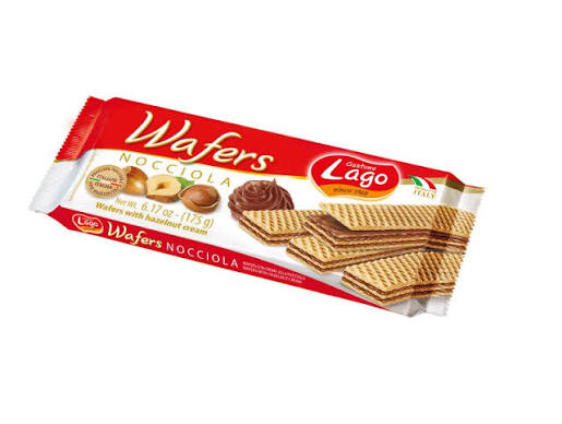 LAGO WAFER CU CREMA DE ALUNE 400 G