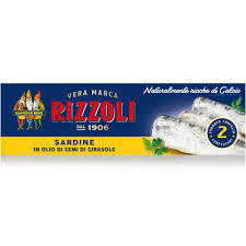 RIZZOLI SARDINE IN ULEI DE FLOAREA-SOARELUI 2*120 G