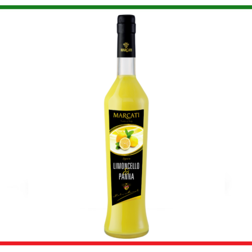 Marcati lichior Limoncello Panna cu lamaie si frisca 50cl