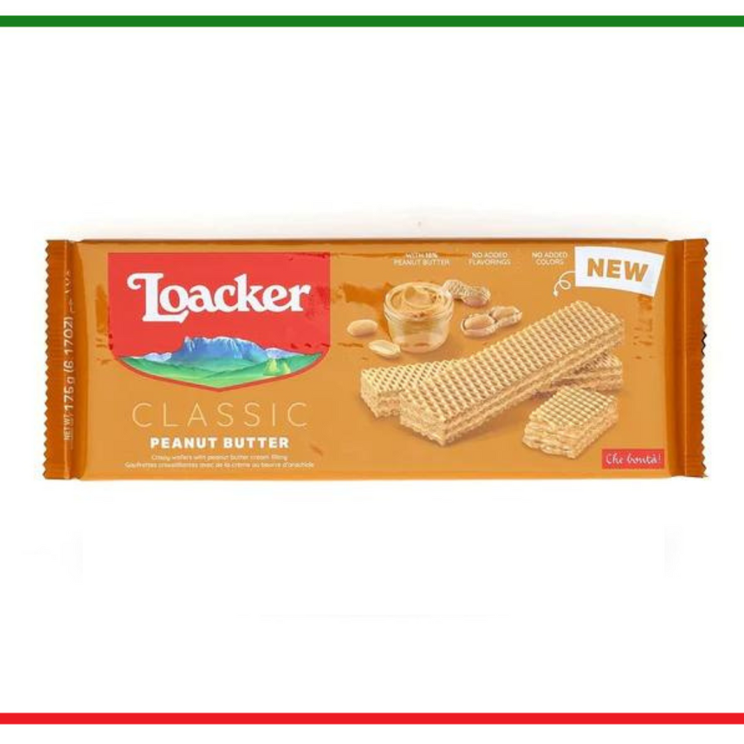 Loacker napolitane classic Peanut Butter 175g