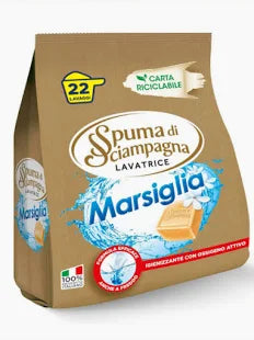 SPUMA DI SCIAMPAGNA LAVATRICE DETRGENT RUFE MARSIGLIA 38 SP