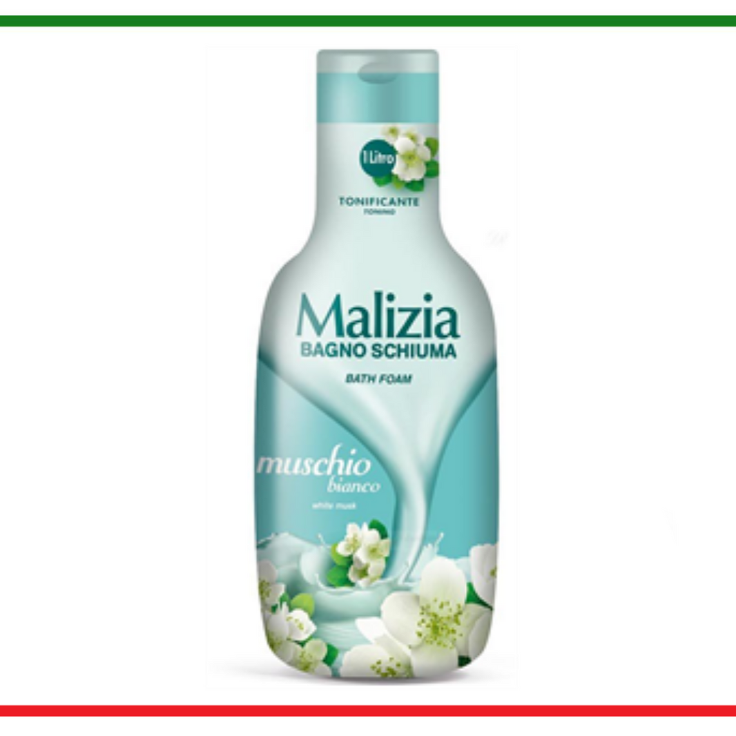 Malizia Bagnoschiuma Muschio Bianco - 1 L