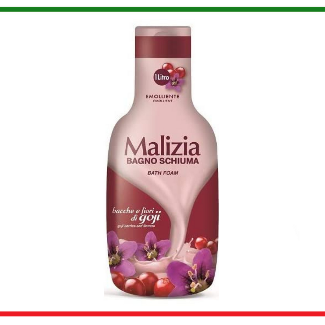 Malizia Bagno Schiuma Fiori di Goji - 1 l