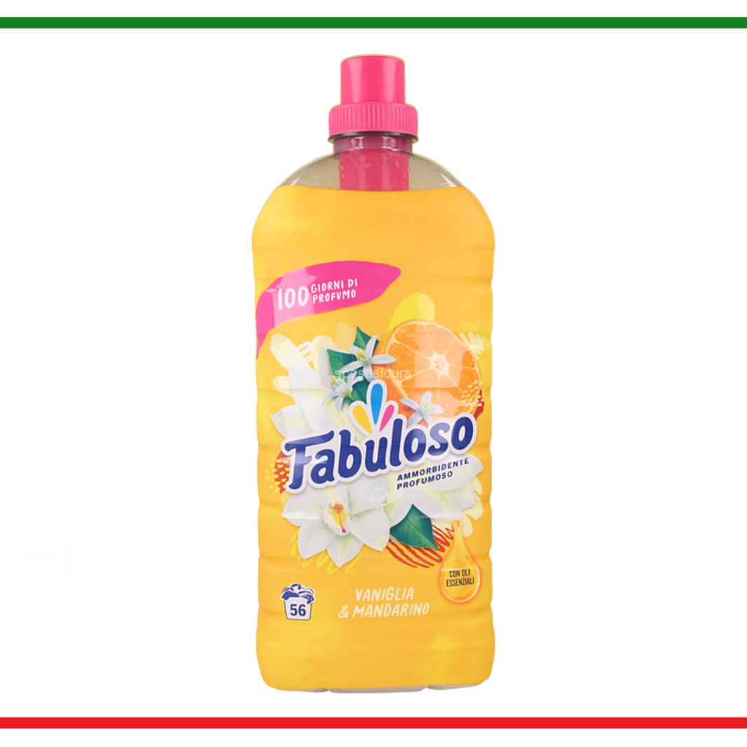 Favoloso ammorbidente Vaniglia e Mandarino 54 lavaggi