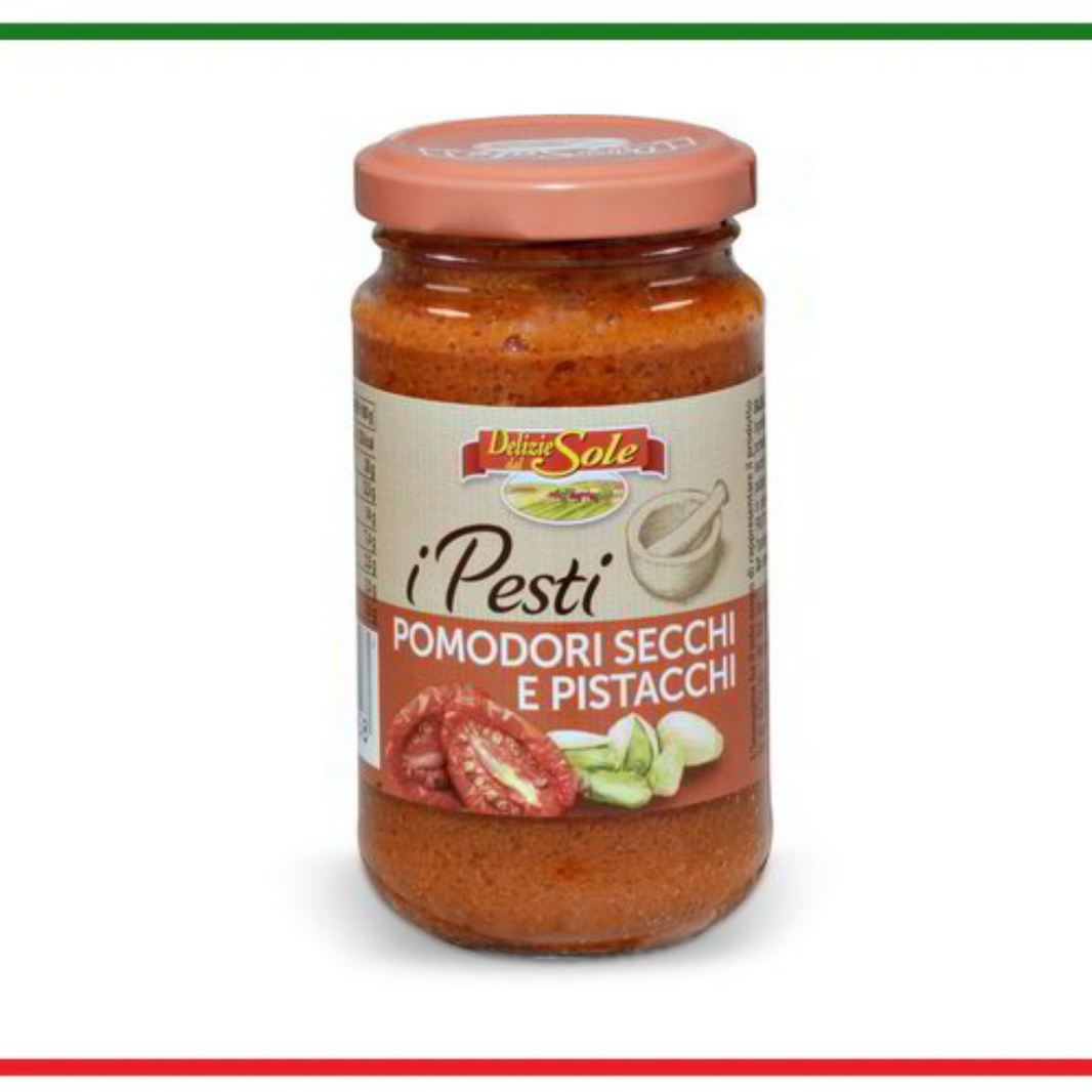 Delizie del sole sos roșii uscate și fistic 190g