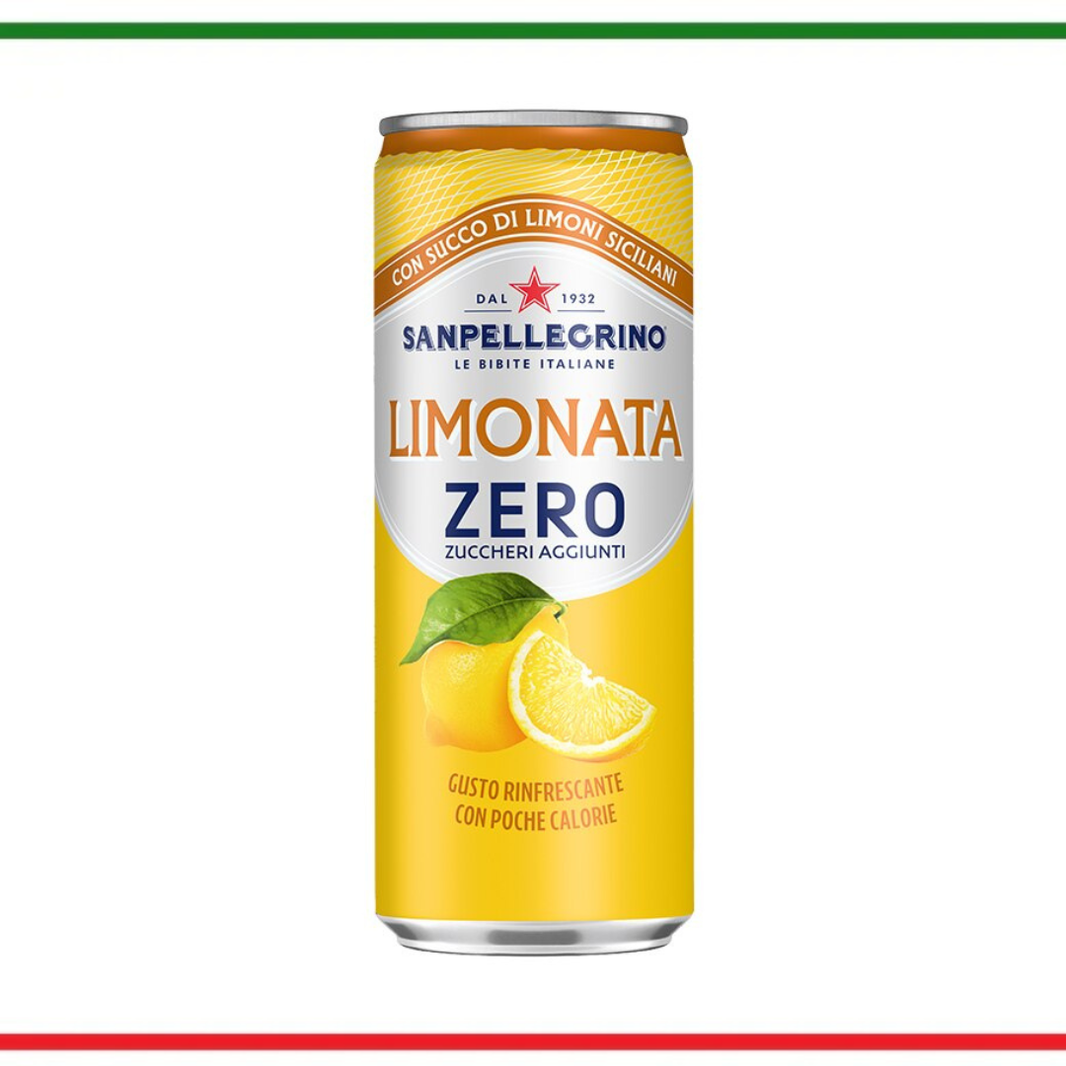San Pellegrino suc limonata ZERO doza 33cl SGR