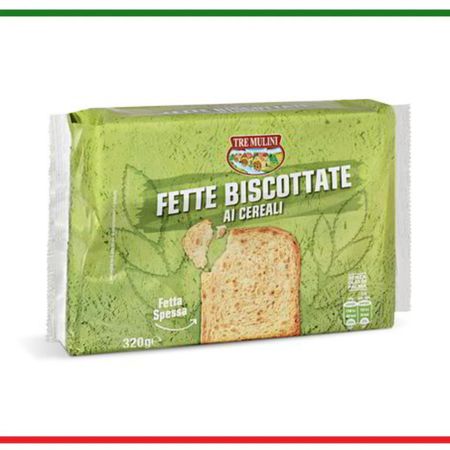 Tre Mulini paine prajita cu cereale 320g