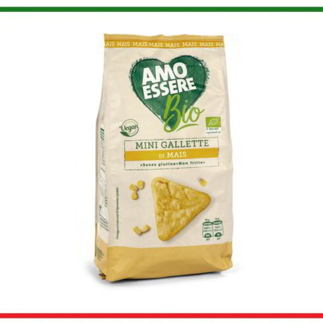 Amo Essere Bio mini snack de porumb 100g