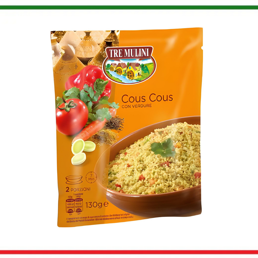 Tre muini cous cous cu legume 130g