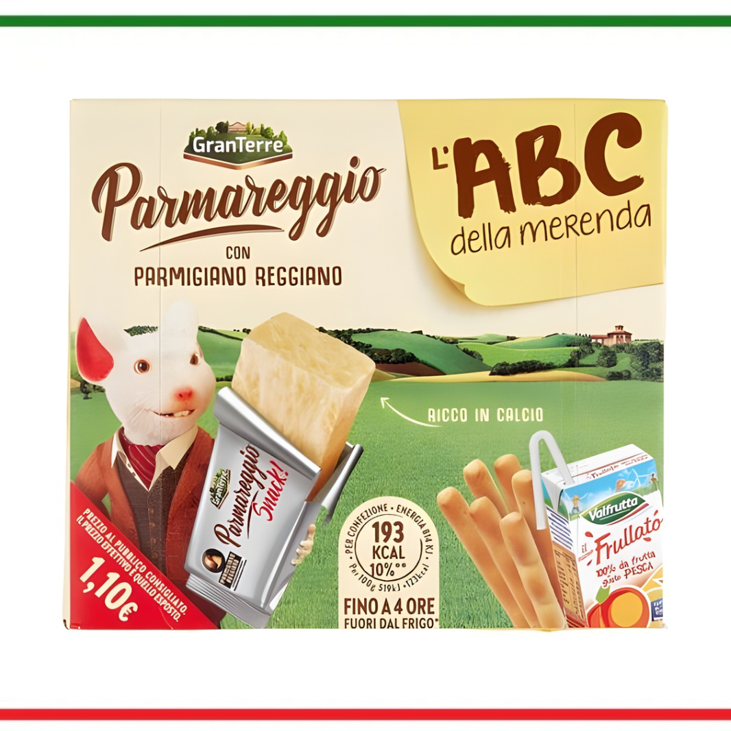Parmareggio ABC della merenda snack 170g