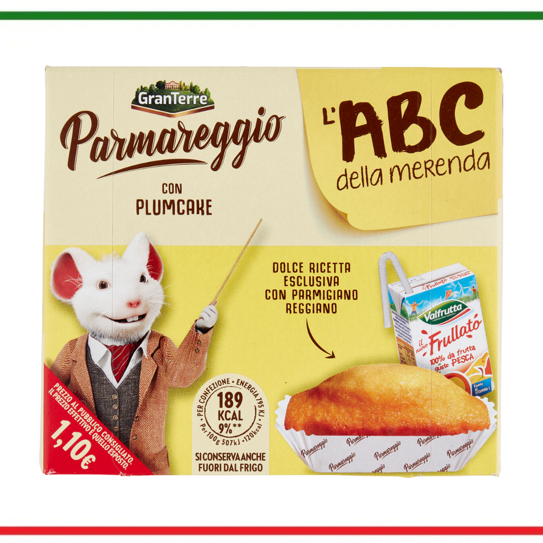 Parmareggio ABC della merenda plumcake