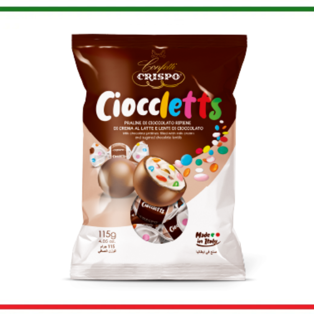 Crispo Praline Cioccletts 115g