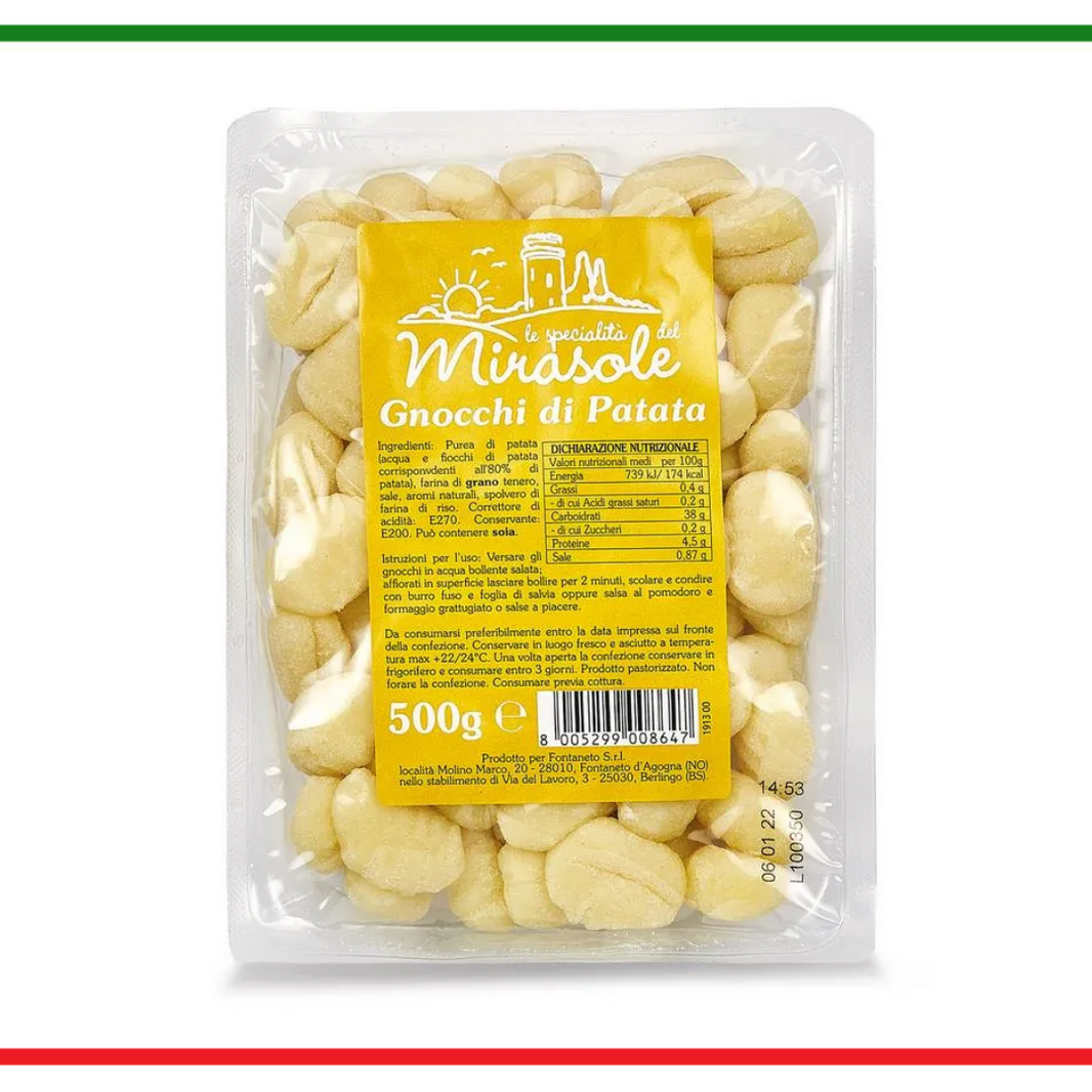 Mirasole gnocchi de cartofi 500g